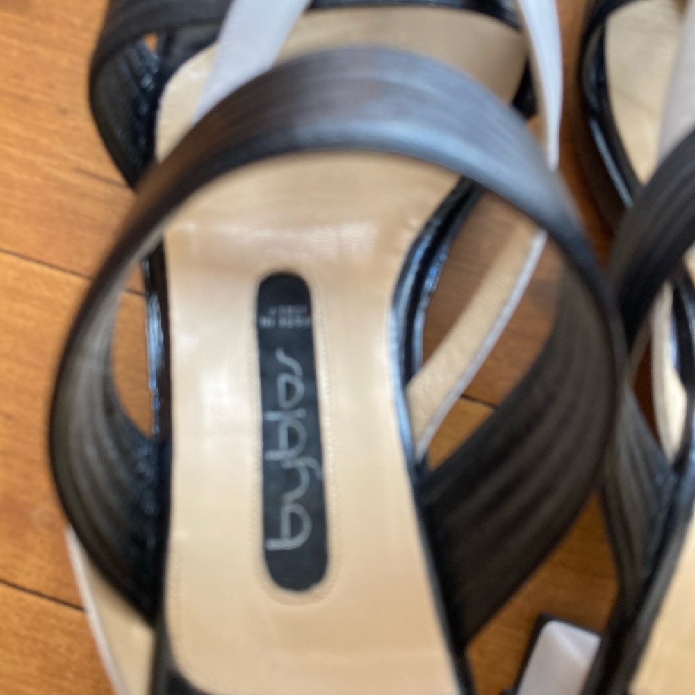 Byblos black and white sandal - Picture 4 of 7